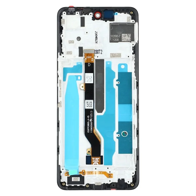 For Infinix Zero 5G 2023 X6815C Grade C LCD Screen and Digitizer Assembly + Frame (Without Logo)