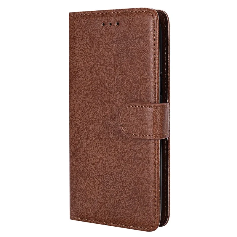 For iPhone 14 Pro Case 2 in 1 Detachable Magnetic Leather Wallet Mobile Cover with Strap - Brown