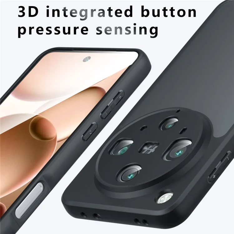 Funda para Oppo Find X8 Ultra 5G a prueba de caídas Cubierta de teléfono mate de TPU + PC