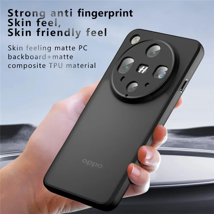 Funda para Oppo Find X8 Ultra 5G a prueba de caídas Cubierta de teléfono mate de TPU + PC