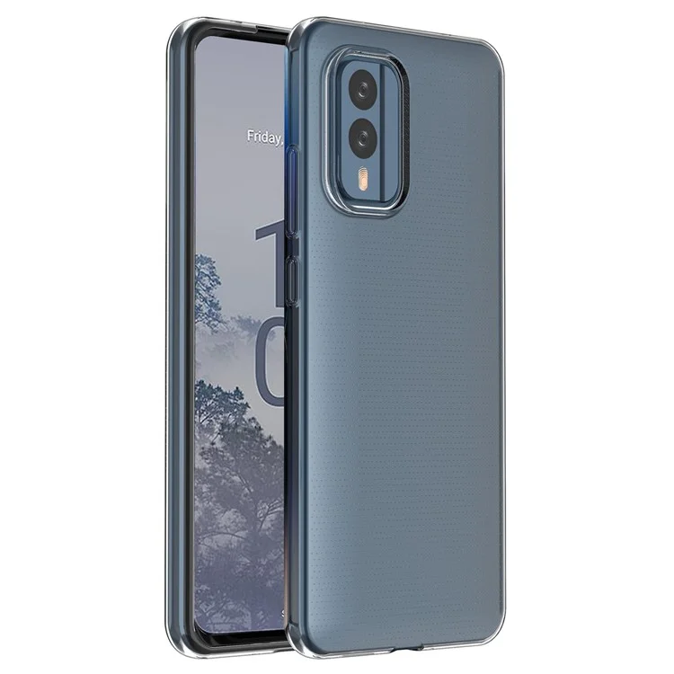 For Nokia X30 5G Clear Flexible TPU Mobile Phone Cover Anti-Yellowing Dustproof Ultra-Thin Cell Phone Case