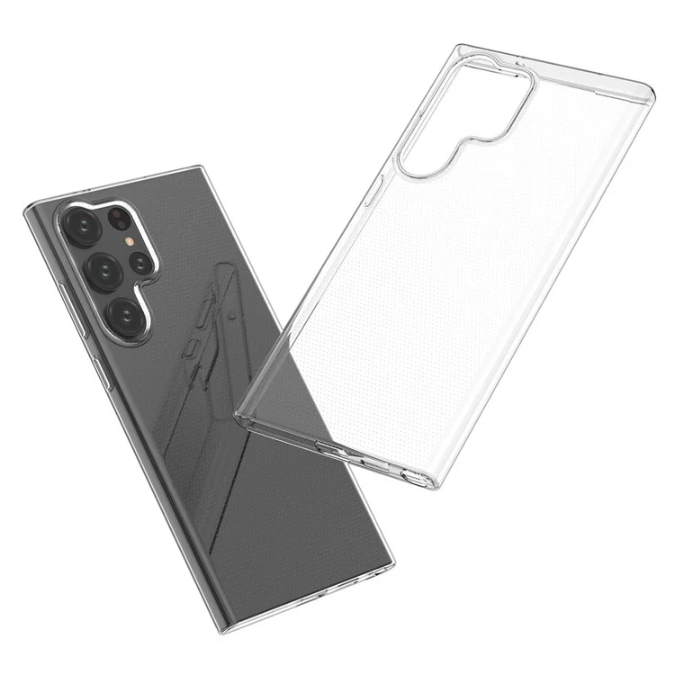 For Samsung Galaxy S23 Ultra Slim Anti-Scratch Soft TPU Cell Phone Case Super Clear Mobile Phone Cover