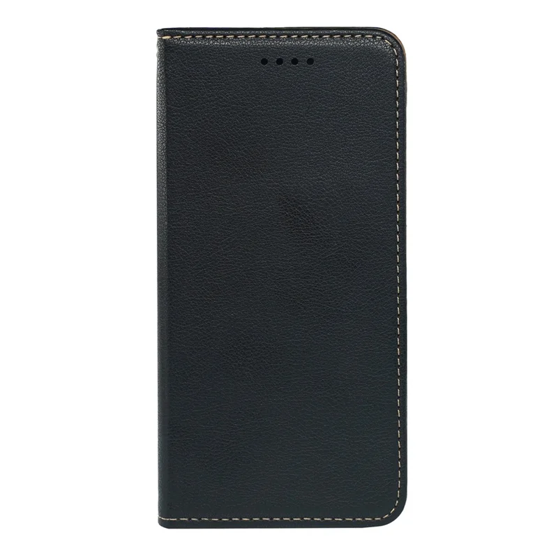 For iPhone 16 Pro Case Wallet RFID Blocking Leather Phone Cover Strong Magnetic Closure - Black