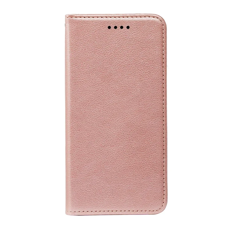 For iPhone 16 Pro Max Case Wallet RFID Blocking Leather Phone Cover Strong Magnetic Closure - Rose Gold