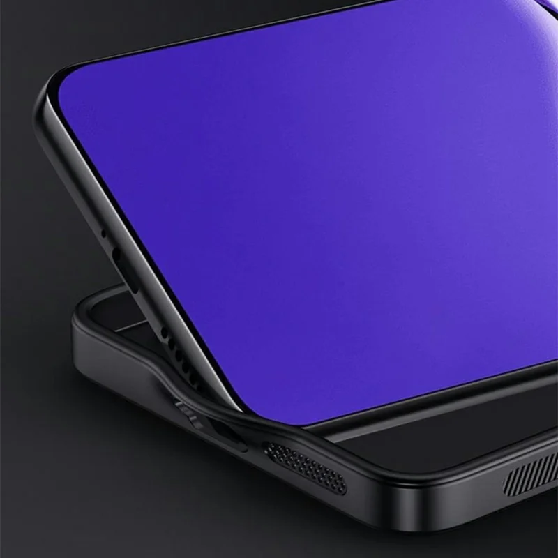 For Oppo A5 5G Case Wood Texture PU Leather Coated PC TPU Phone Cover - Black