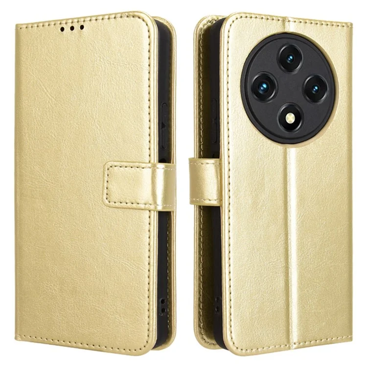 PU-Lederhülle für Umidigi G100 / G100 5G / G100A Crazy Horse Textur Handy Brieftasche Cover - Gold