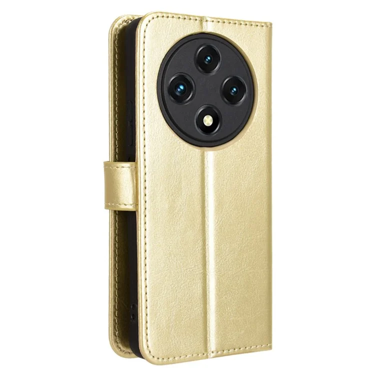 PU-Lederhülle für Umidigi G100 / G100 5G / G100A Crazy Horse Textur Handy Brieftasche Cover - Gold