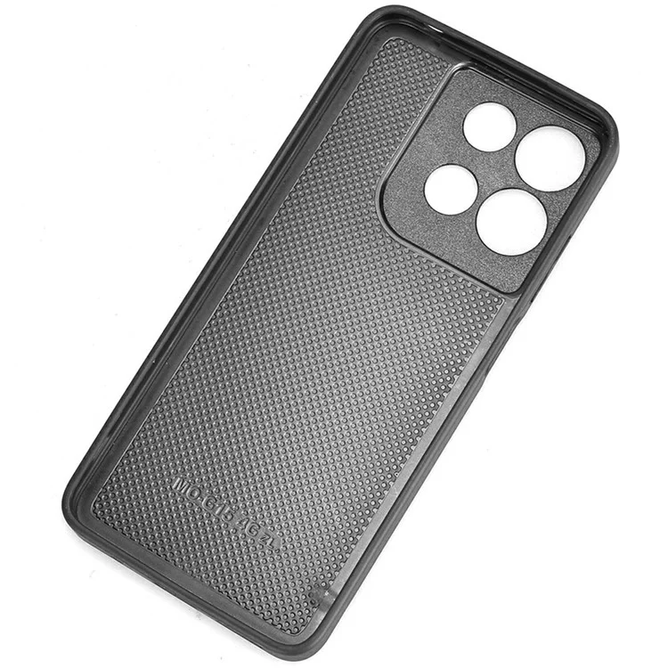 For Motorola Moto G15 4G / G15 Power 4G Case Wristband Kickstand Leather + PC + TPU Phone Cover with Bottle Opener - Black