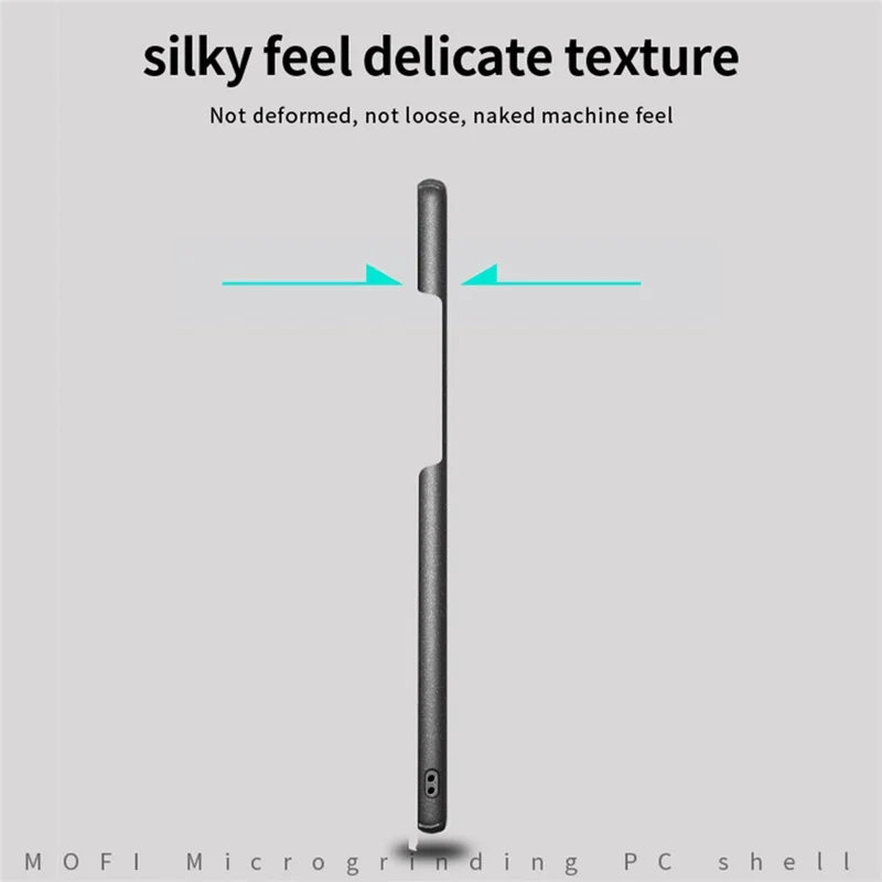 MOFI Shield Matte Series for Huawei Mate 50 4G Ultra Slim Phone Case Anti-fall Hard PC Protective Back Cover - Red