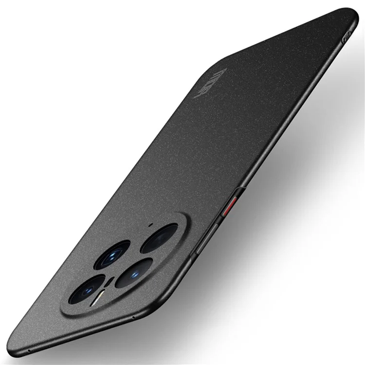 MOFI Shield Matte Série Pour Huawei Mate 50 Pro 4G Absorbing Ultra Slim Phone Case Hard PC Protection Back - le Noir