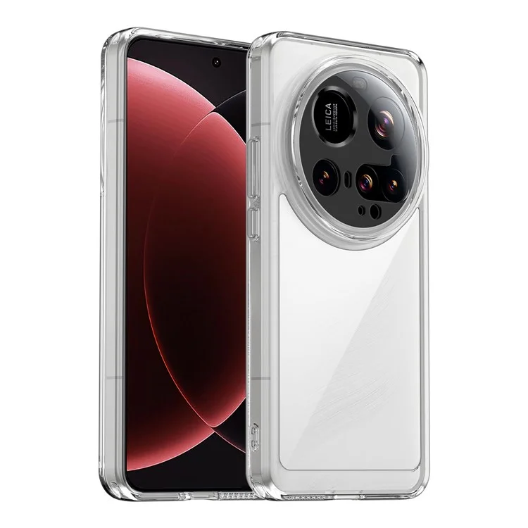 Чехол WANLONFENG MF Series для Xiaomi 15 Ultra из ТПУ и акрила с прозрачной защитой и закаленным стеклом