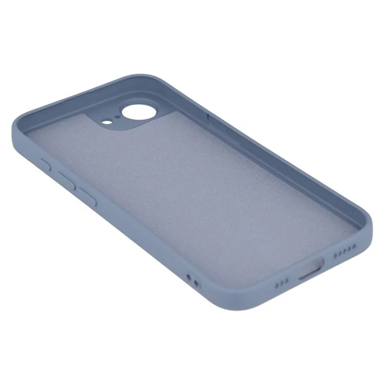 Funda WANLONFENG RB1 Serie para iPhone 16e con Película Protectora - Gris Lavanda