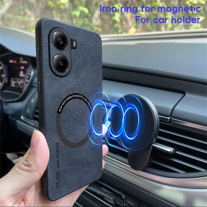 WANLONFENG YBP Series For Xiaomi Poco X7 Pro 5G Magnetic Case with Tempered Glass Film PU Leather + TPU Phone Cover Precise Cutouts - Black