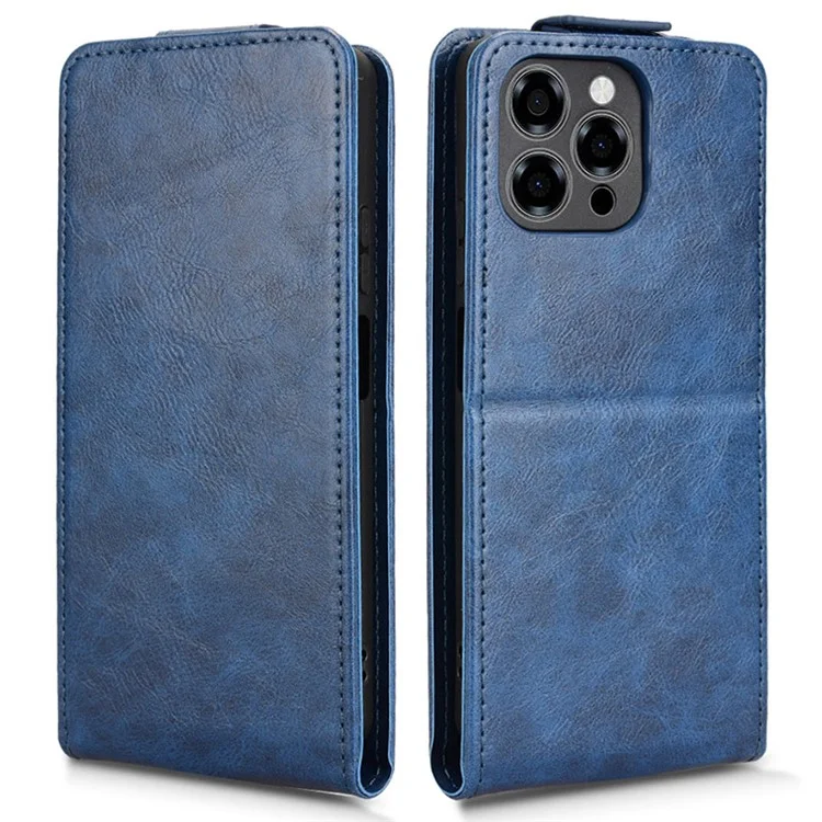 Funda con tapa para Doogee Note 58 Pro / Note 58 con cierre magnético, vertical, de cuero, con portarretratos - Azul oscuro