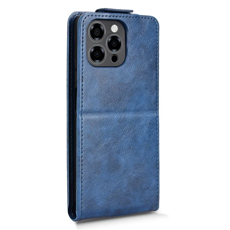 Funda con tapa para Doogee Note 58 Pro / Note 58 con cierre magnético, vertical, de cuero, con portarretratos - Azul oscuro