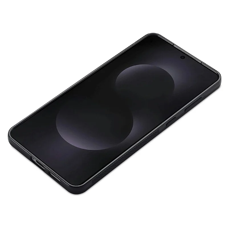 LC.IMEEKE L3 For Samsung Galaxy S25 Edge Magnetic Case Detachable Card Holder Leather TPU Mobile Cover - Brown
