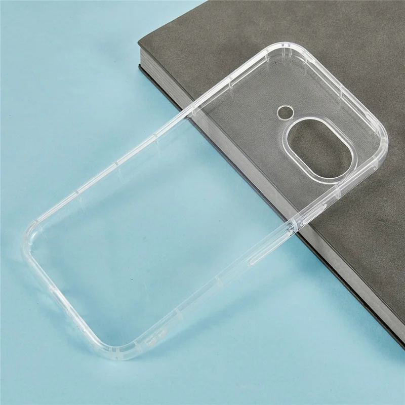 For Google Pixel 9a Case Transparent TPU Phone Cover Airbag Protection