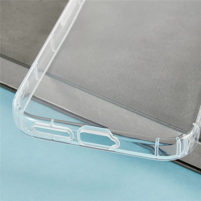 For Google Pixel 9a Case Transparent TPU Phone Cover Airbag Protection