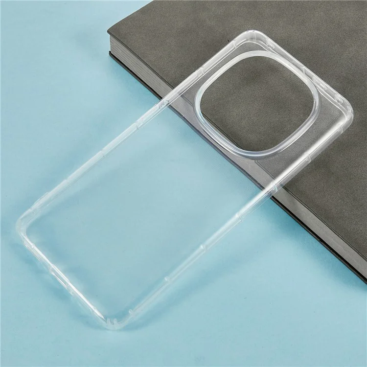 Cover Trasparente TPU per Xiaomi Redmi Note 14 Pro+ 5G con Protezione Antiurto