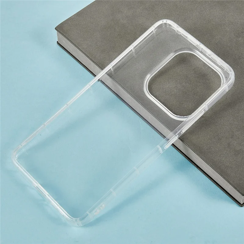 For Xiaomi Redmi Note 14 4G (163.25mm) Case Transparent TPU Phone Back Cover Airbag Protection