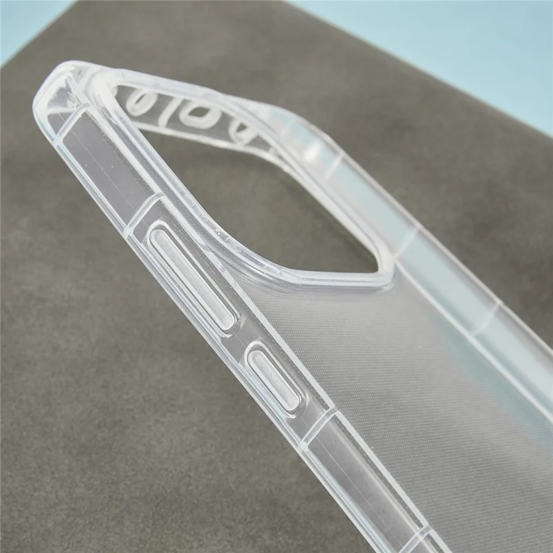 For Xiaomi Redmi Note 14 4G (163.25mm) Case Transparent TPU Phone Back Cover Airbag Protection