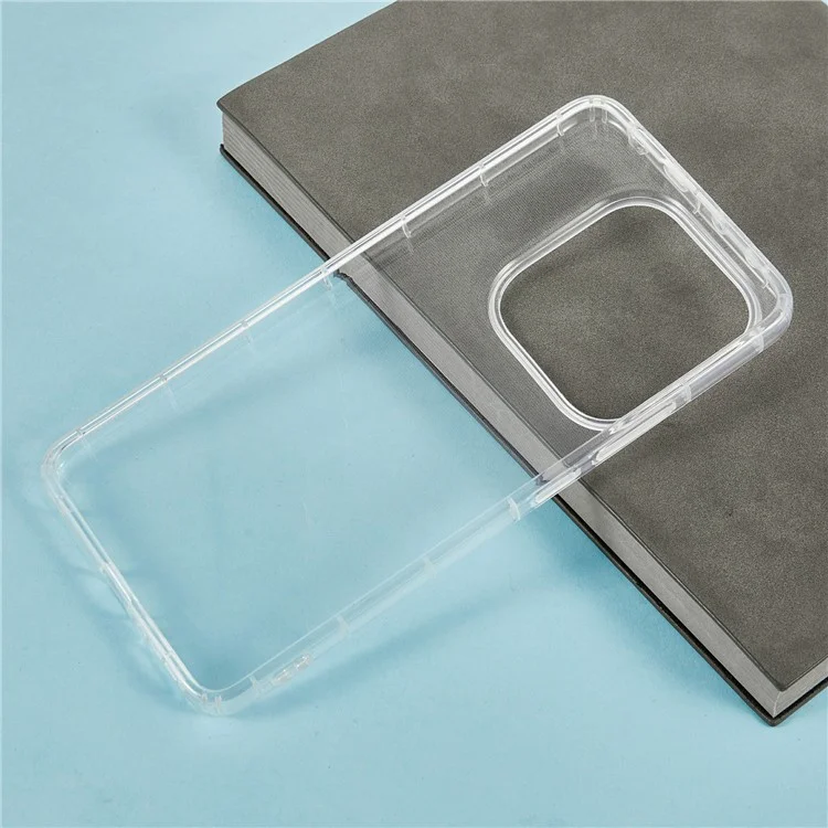 For Xiaomi Redmi Note 14 5G Case Transparent TPU Phone Back Cover Airbag Protection