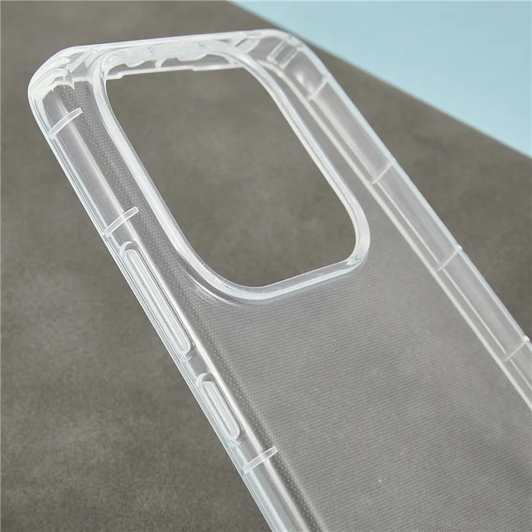 For Xiaomi Redmi Note 14 5G Case Transparent TPU Phone Back Cover Airbag Protection