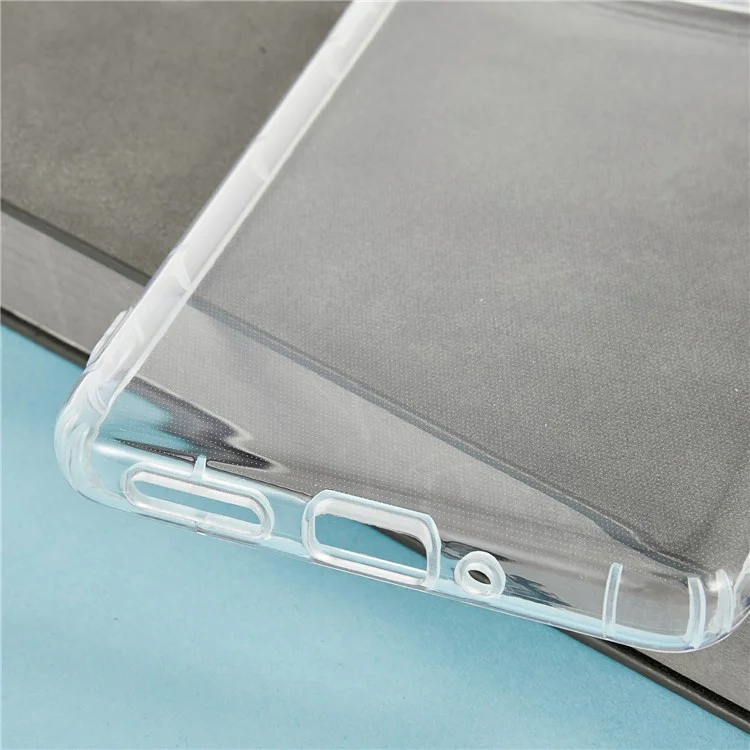 Pour Xiaomi Redmi Note 14 Pro 5G / Poco X7 5G Étui Transparent TPU Coque Arrière de Téléphone Protection Antichoc