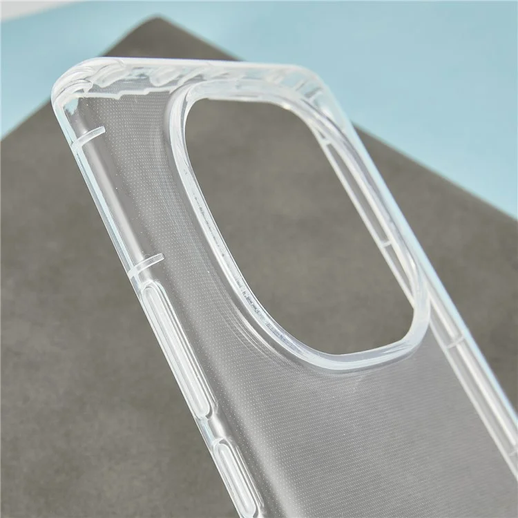 Pour Xiaomi Redmi Note 14 Pro 5G / Poco X7 5G Étui Transparent TPU Coque Arrière de Téléphone Protection Antichoc