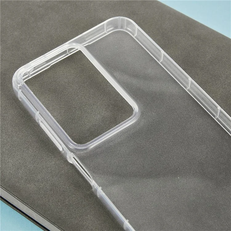 Étui pour Realme 14x 5G Coque de téléphone arrière transparente en TPU Protection antichoc