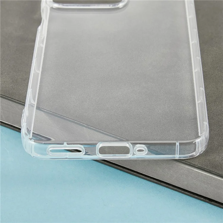 Étui pour Realme 14x 5G Coque de téléphone arrière transparente en TPU Protection antichoc