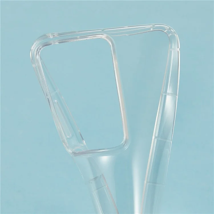 Étui pour Realme 14x 5G Coque de téléphone arrière transparente en TPU Protection antichoc