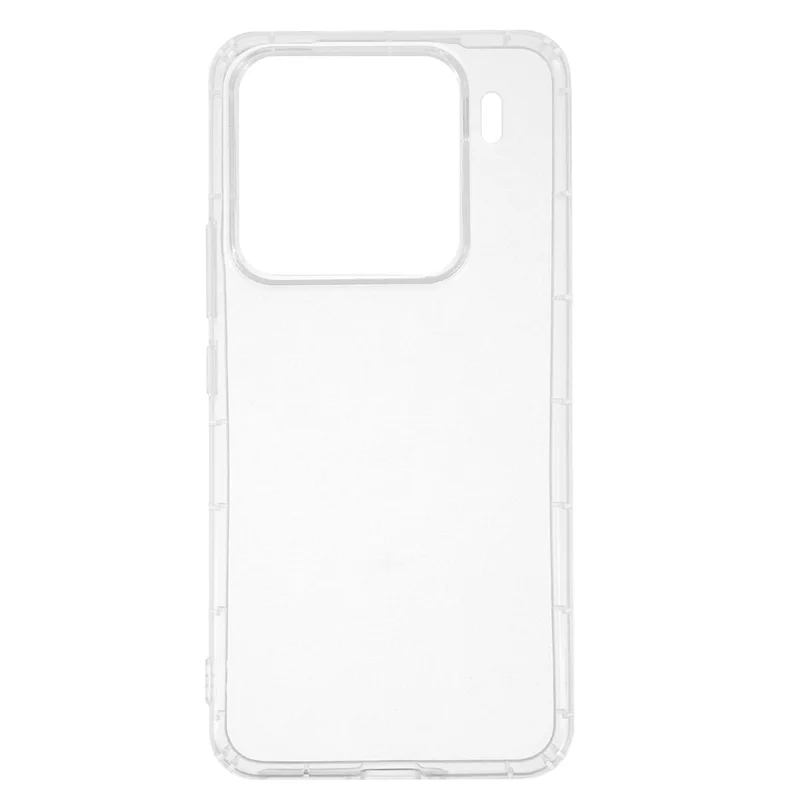 For Xiaomi 15 Pro Case Transparent TPU Phone Back Cover Airbag Protection