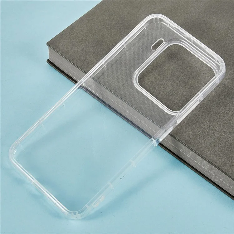 Чехол для Xiaomi 15 прозрачный TPU задняя крышка с защитой от ударов