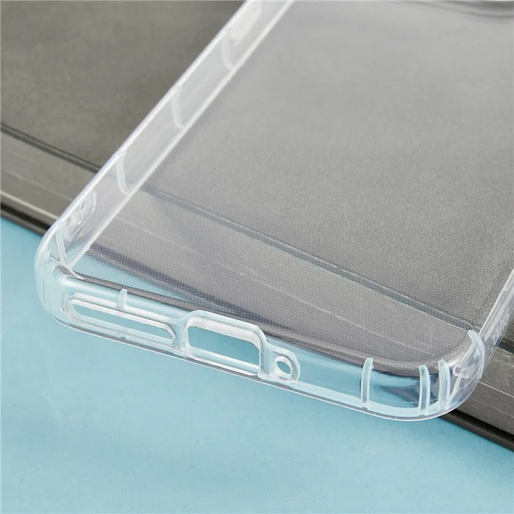 Чехол для Xiaomi 15 прозрачный TPU задняя крышка с защитой от ударов