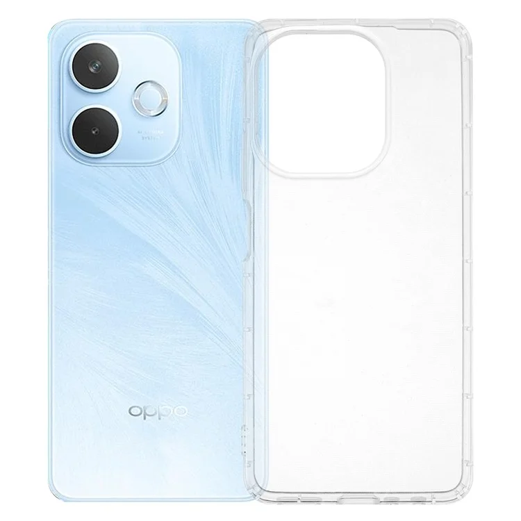 Чехол для Oppo A5 Pro 5G прозрачный TPU с защитой от ударов
