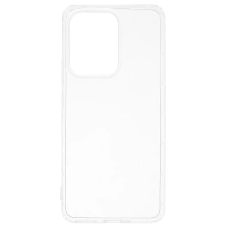 For Oppo Reno13 F 5G Case Transparent TPU Phone Back Cover Airbag Protection