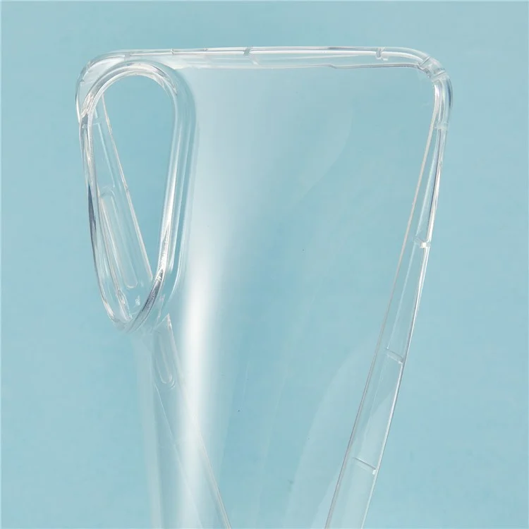 For Samsung Galaxy S25 Edge Case Transparent TPU Phone Back Cover Airbag Protection