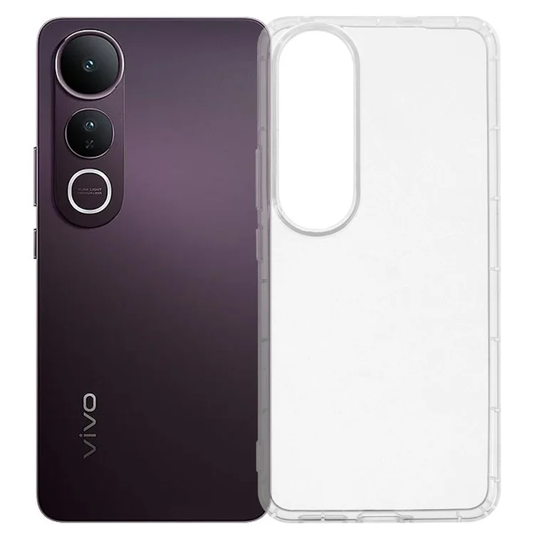 Cover per vivo V50 Lite 5G Custodia Trasparente in TPU per Telefono con Protezione Antiurto