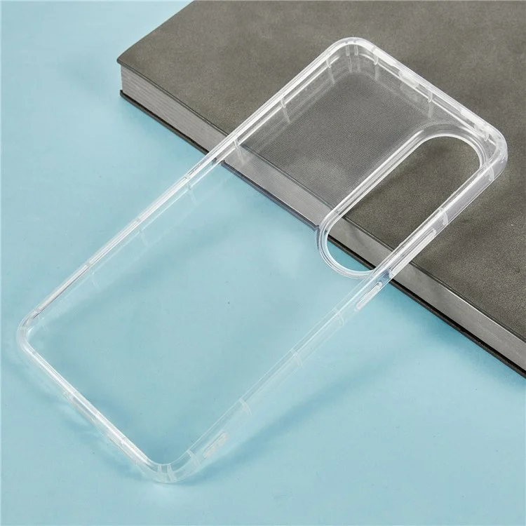 Cover per vivo V50 Lite 5G Custodia Trasparente in TPU per Telefono con Protezione Antiurto