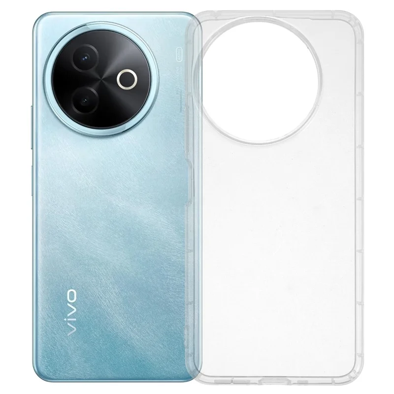 For vivo Y39 5G Case Transparent TPU Phone Back Cover Airbag Protection