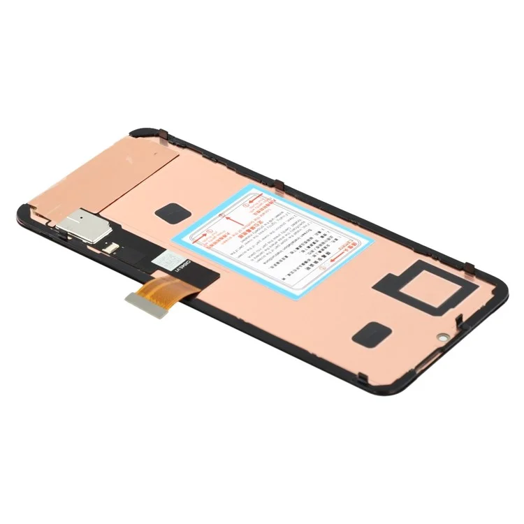 Für Google Pixel 8 GKWS6, G9BQD (Mittleres Linsen-Loch) Klasse C OLED-Bildschirm und Digitizer-Einheit + Rahmen (Ohne Logo)