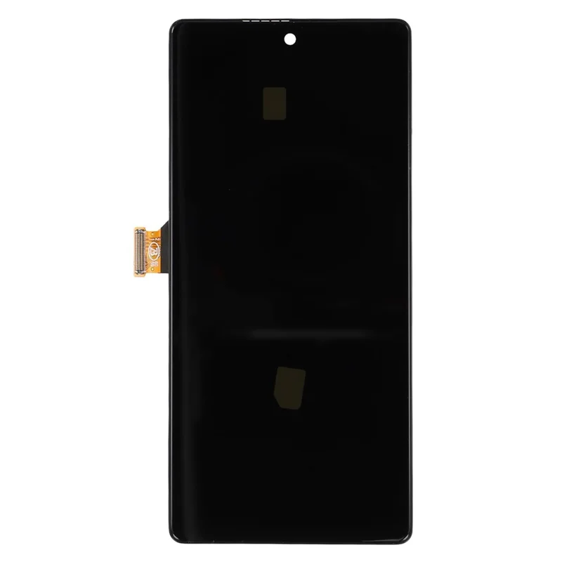 For Google Pixel 6a GX7AS, GB62Z, G1AZG (Waterdrop Lens Hole) Grade C OLED Screen and Digitizer Assembly + Frame (Without Logo)