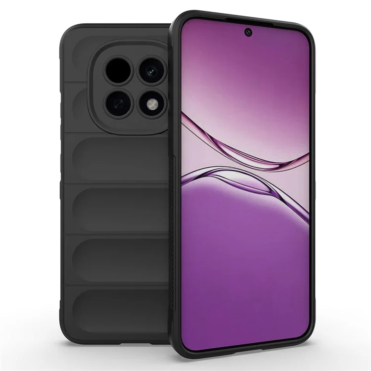 Funda para Oppo F29 5G Antichoque Suave TPU Resistente Cubierta Trasera del Teléfono - Negro