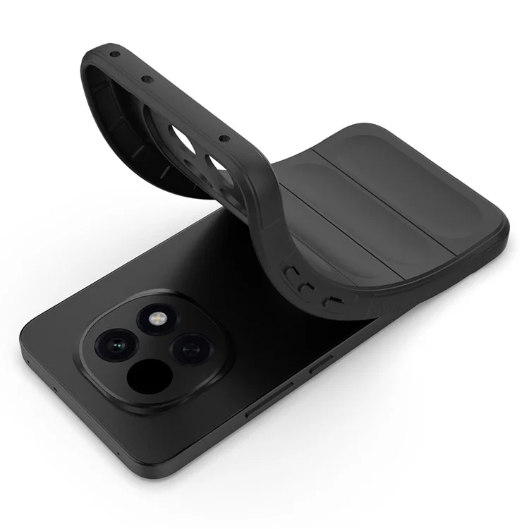 Funda para Oppo F29 5G Antichoque Suave TPU Resistente Cubierta Trasera del Teléfono - Negro