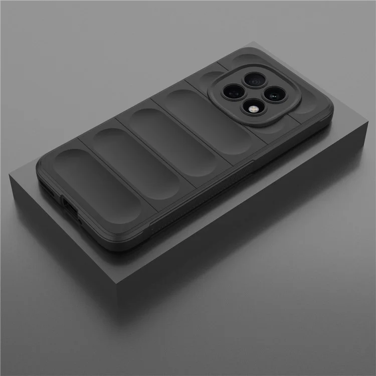Funda para Oppo F29 5G Antichoque Suave TPU Resistente Cubierta Trasera del Teléfono - Negro