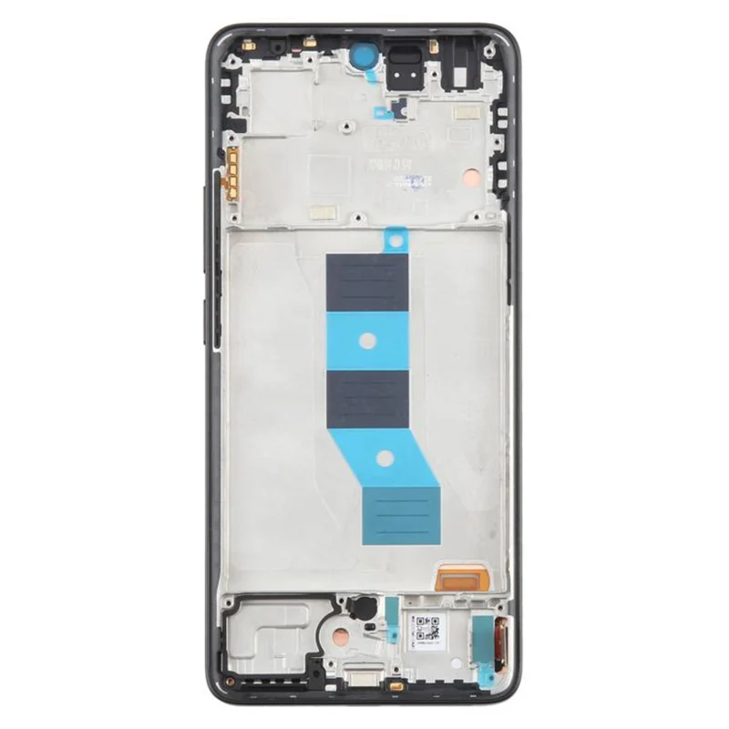 For Xiaomi Redmi Note 14 5G Grade C OLED Screen and Digitizer Assembly + Frame Spare Part (Without Logo) - Black