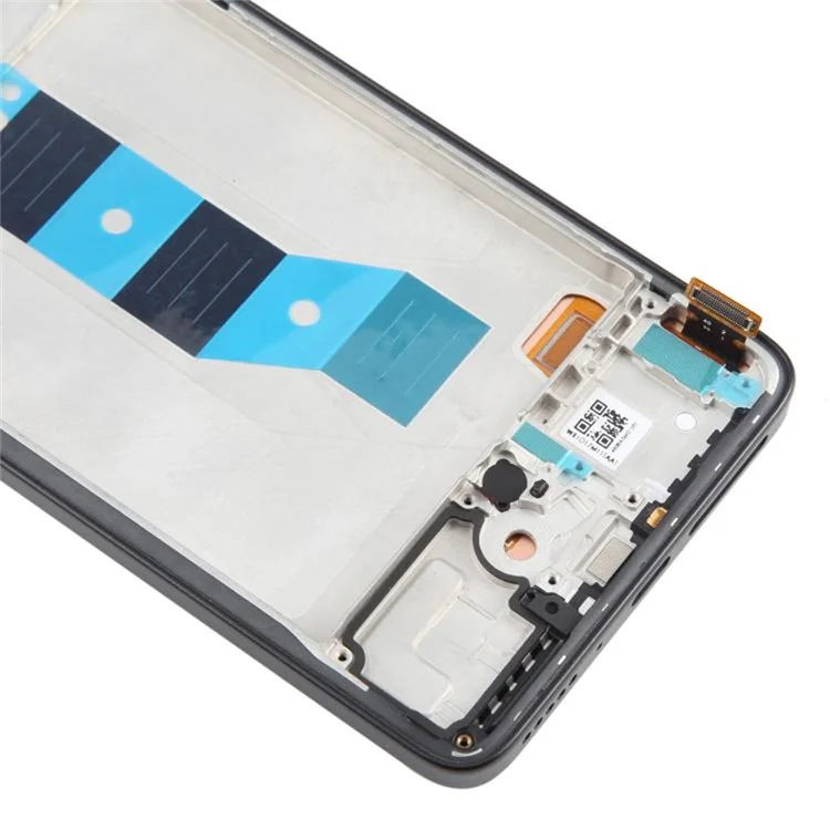 Para Xiaomi Redmi Note 14 5G Pantalla LCD de Grado C y Conjunto de Digitalizador + Marco (TFT) (Sin Logotipo) - Negro