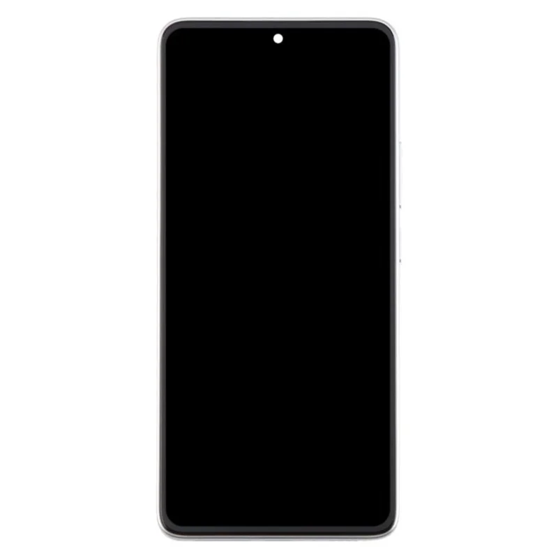 For Xiaomi Redmi Note 14 5G Grade C LCD Screen and Digitizer Assembly + Frame Part (TFT) (Without Logo) - Silver