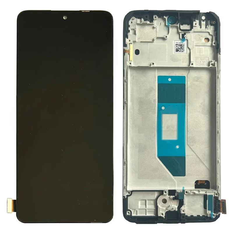 For Xiaomi Redmi Note 14 4G (163.25mm) OEM Grade S OLED Screen and Digitizer Assembly + Frame (Without Logo)